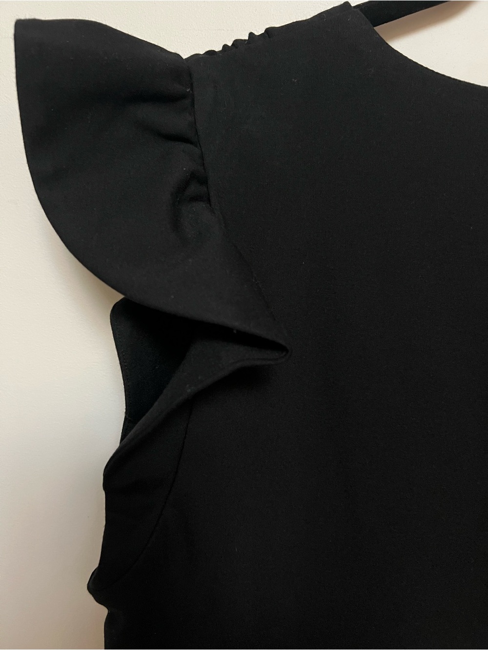 Pomander Place Tuckernuck Miko Dress Black Flutter Sleeve XL - Picture 12 of 15